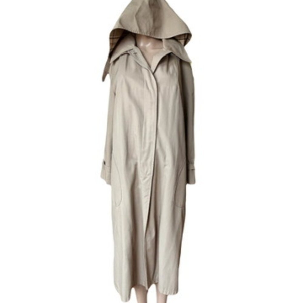 Vintage Misty Harbor Oversized Collar Trench Coat